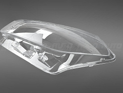 Стекло фары NISSAN QASHQAI J10 (2010-2013) рестайлинг (левое)