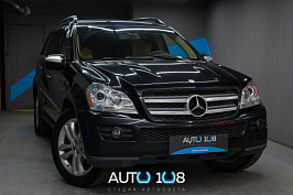 Mercedes Benz GL 164 - замена стекол и установка светодиодных линз Aozoom Dragon