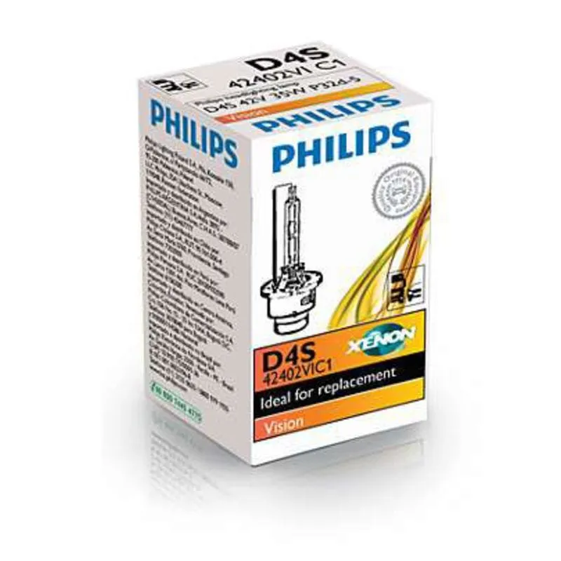 Ксеноновая лампа D4S Philips Vision 4400K (42402VIC1) по выгодной цене