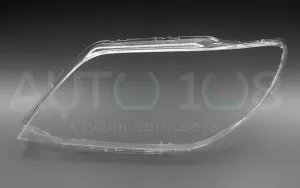 Стекло фары MITSUBISHI OUTLANDER 1 (2003-2008) (левое)