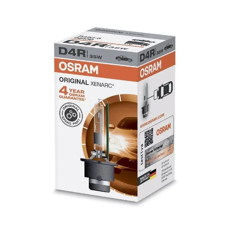 Ксеноновая лампа D4R Osram Xenarc 4500K (66450) по выгодной цене