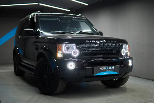 Land Rover Discovery 3 - BiLED линзы Aozoom, антихром фар, ДХО Angel eyes