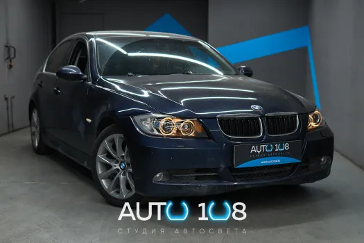 BMW 3 серии V (E90) 2004-2010 — замена стекол фар, улучшение штатного света