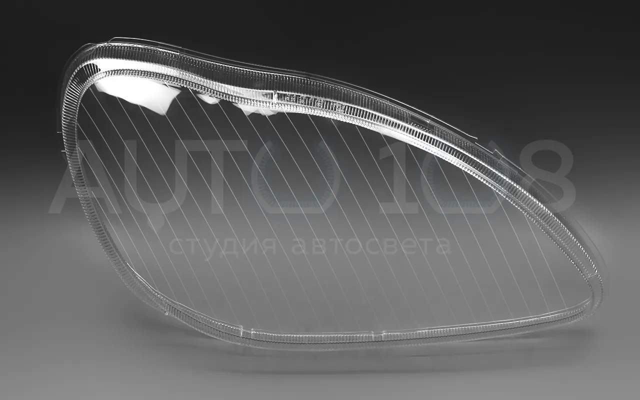 Стекло фары MERCEDES S-class W220 (2002-2005) рестайлинг (правое)