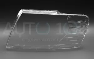 Стекло фары MITSUBISHI PAJERO 3 (2000-2006) (левое)